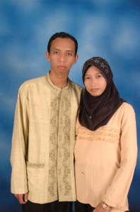 me and my lovely wife